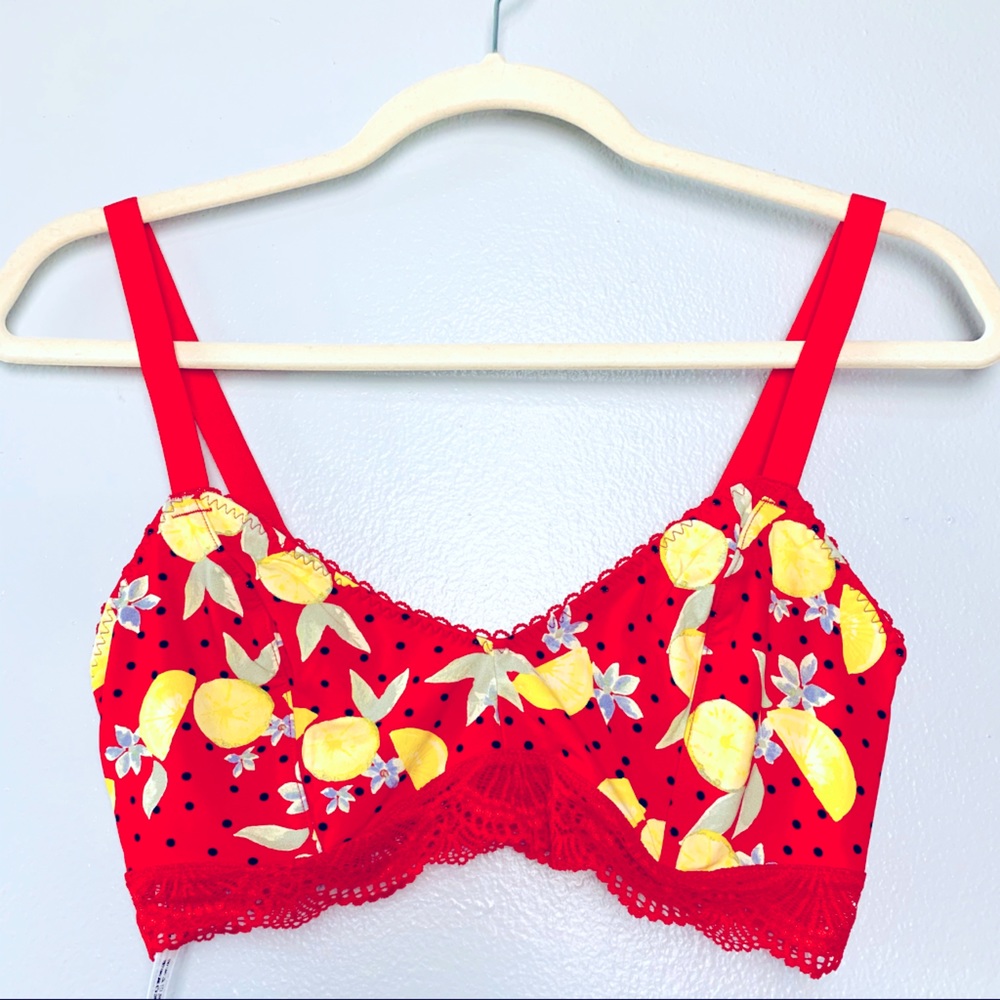 Free People Mari Printed Bralette